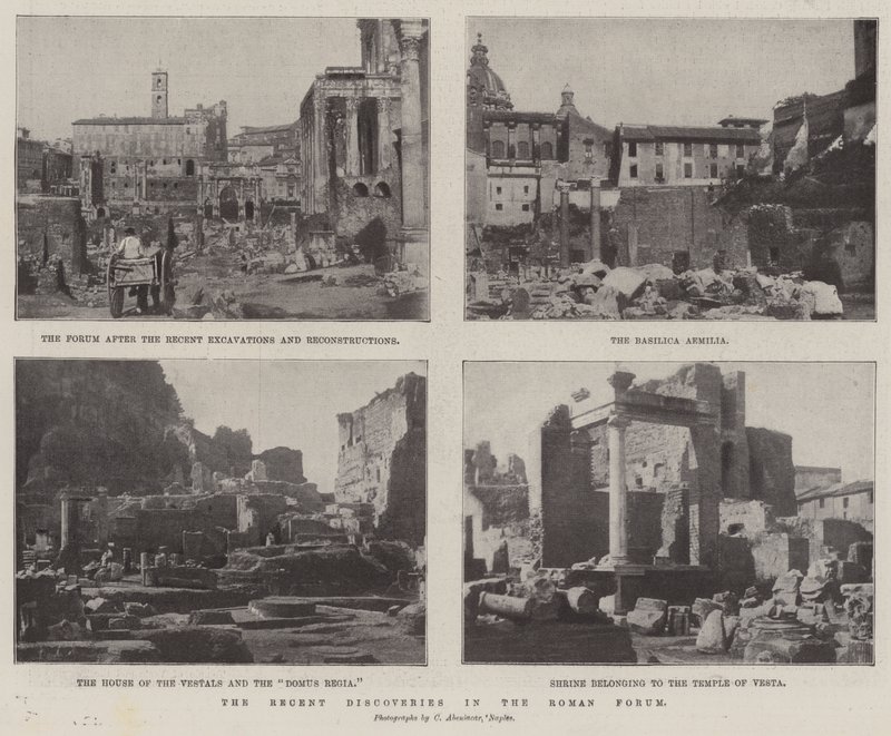 Ostatnie odkrycia na Forum Romanum autorstwa English Photographer