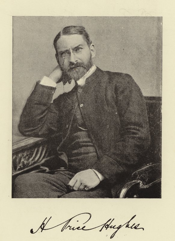 Rev Hugh Price Hughes autorstwa English Photographer