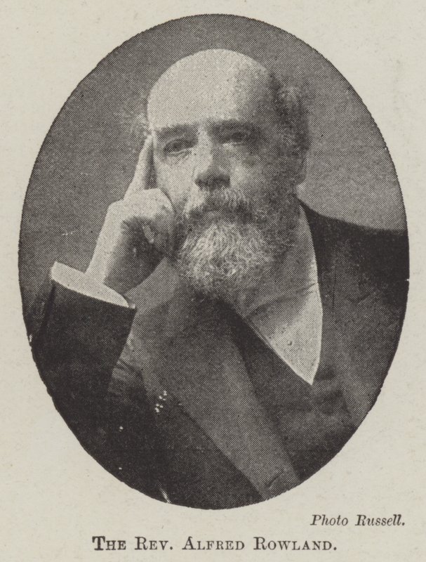 Wielebny Alfred Rowland autorstwa English Photographer