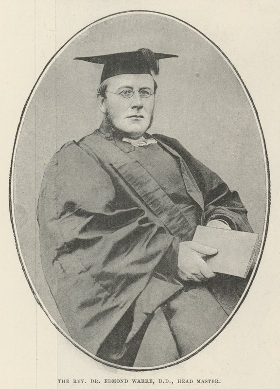 Wielebny dr Edmond Warre, DD, dyrektor generalny autorstwa English Photographer
