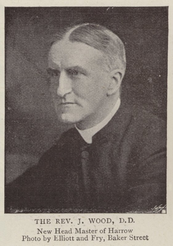Wielebny J Wood, DD autorstwa English Photographer