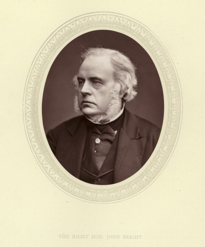 Jaśnie Wielmożny Pan John Bright autorstwa English Photographer