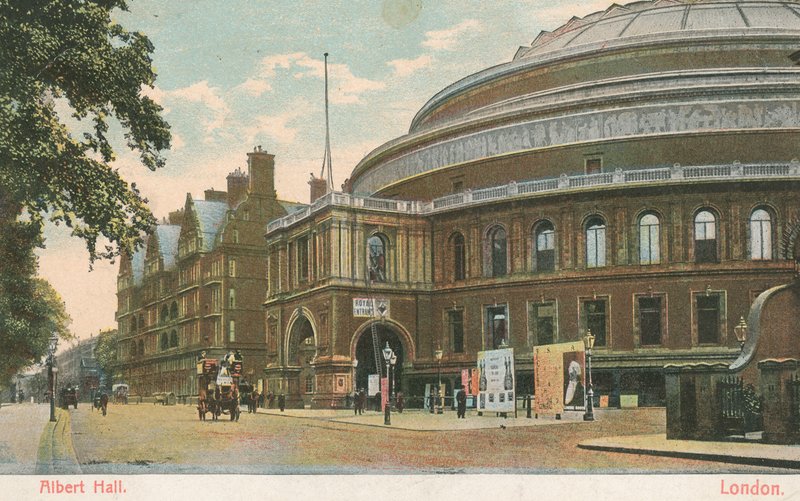 Royal Albert Hall, Londyn autorstwa English Photographer