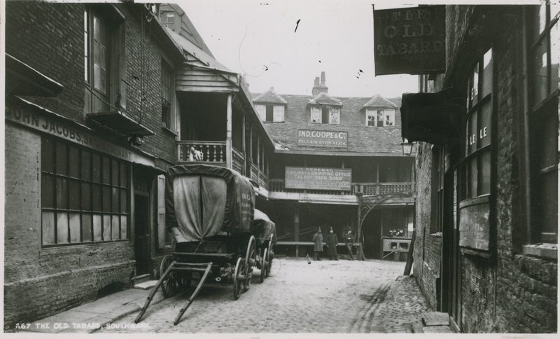 The Tabard Inn, Southwark autorstwa English Photographer