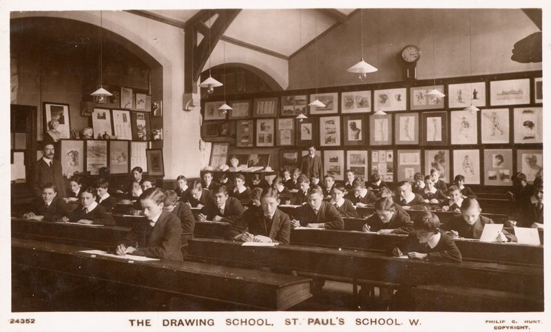 Szkoła rysunku St Pauls School autorstwa English Photographer