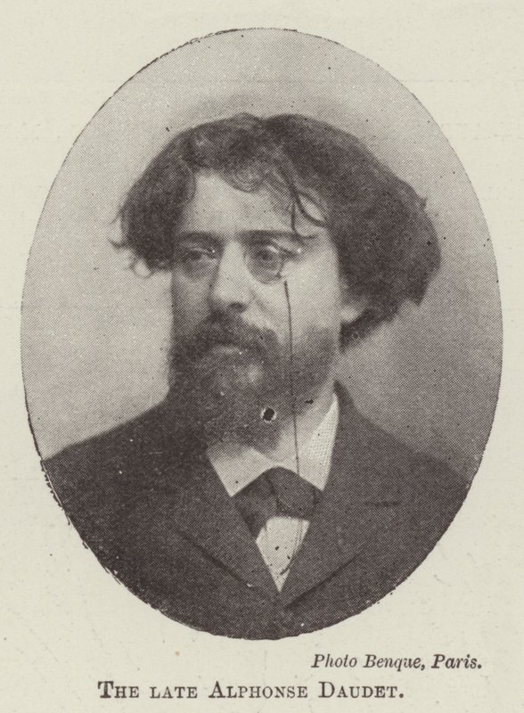 Nieżyjący Alphonse Daudet autorstwa English Photographer
