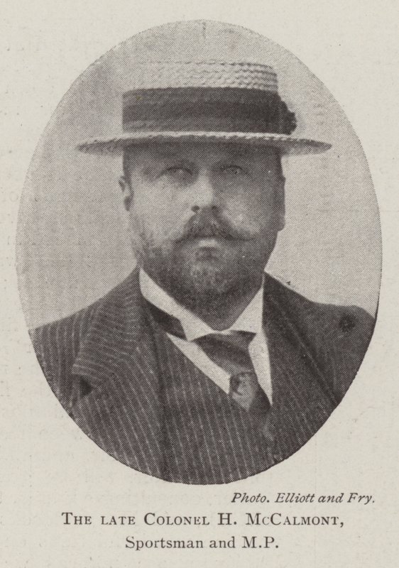 Nieżyjący już pułkownik H McCalmont, Sportsman i MP autorstwa English Photographer