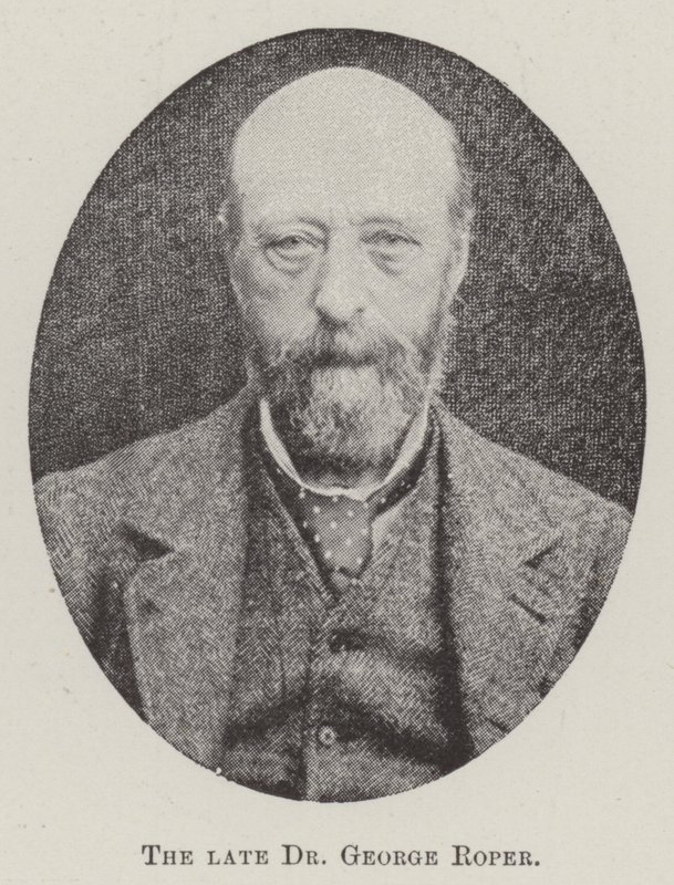 Nieżyjący już dr George Roper autorstwa English Photographer