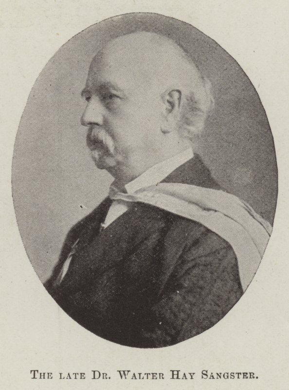 Nieżyjący już dr Walter Hay Sangster autorstwa English Photographer