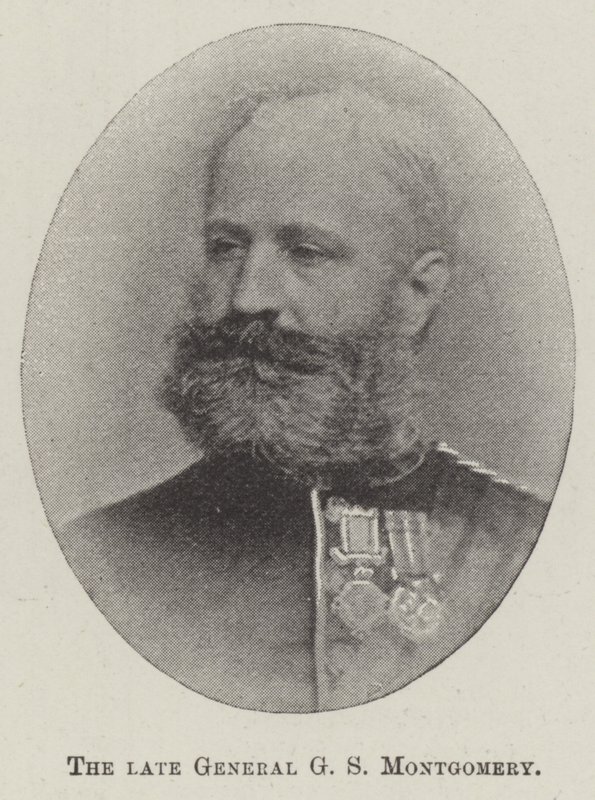 Nieżyjący generał G S Montgomery autorstwa English Photographer