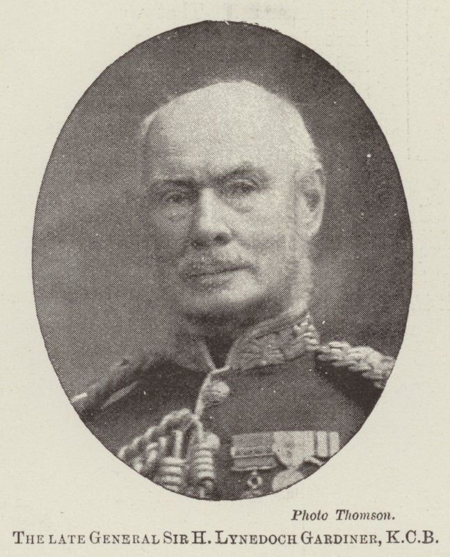 Nieżyjący już generał Sir H. Lynedoch Gardiner, KCB autorstwa English Photographer