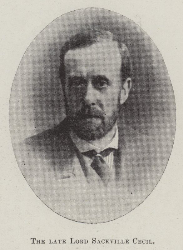 Nieżyjący już lord Sackville Cecil autorstwa English Photographer