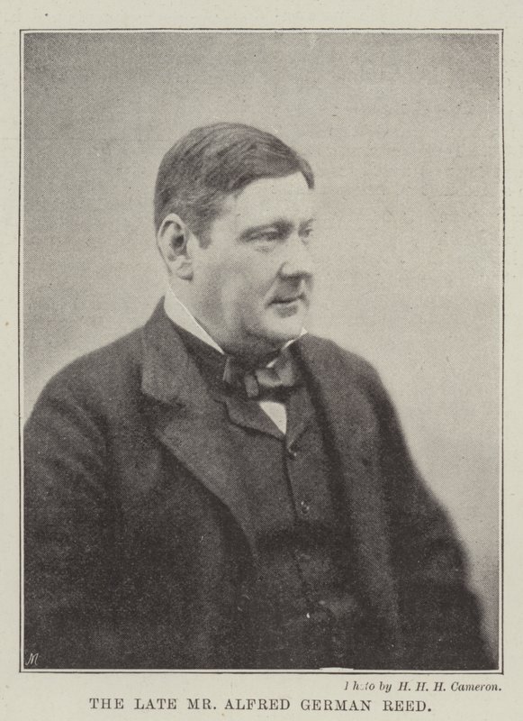 Nieżyjący już pan Alfred German Reed autorstwa English Photographer
