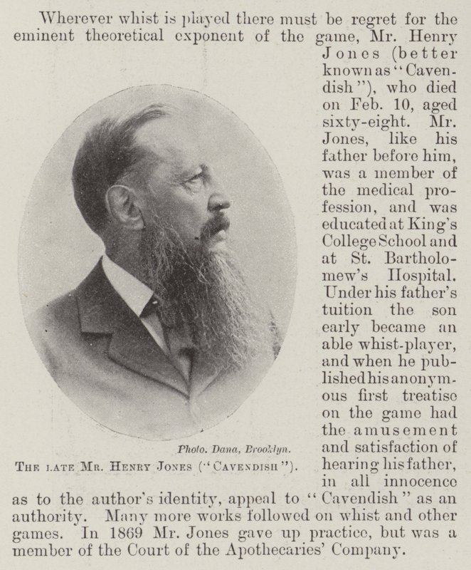 Nieżyjący pan Henry Jones (Cavendish) autorstwa English Photographer