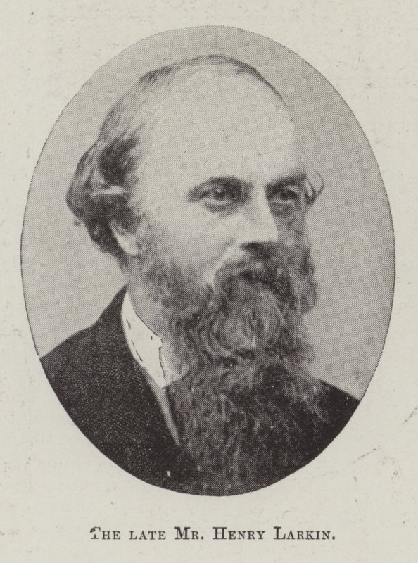 Nieżyjący pan Henry Larkin autorstwa English Photographer