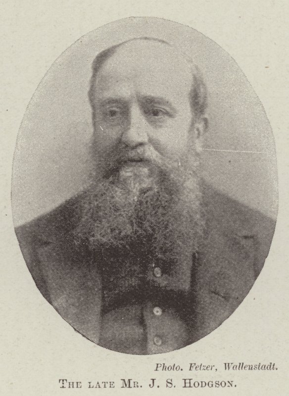 Nieżyjący pan J S Hodgson autorstwa English Photographer