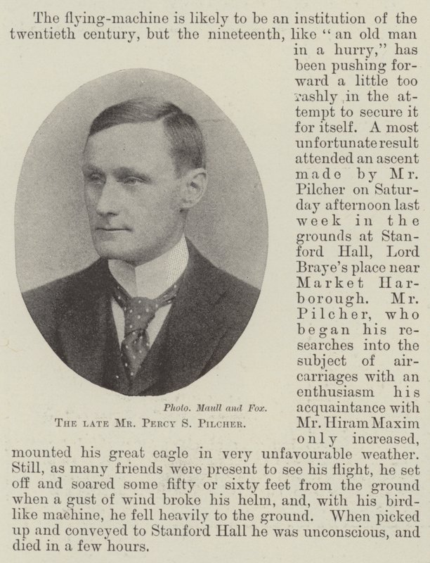 Nieżyjący już pan Percy S Pilcher autorstwa English Photographer