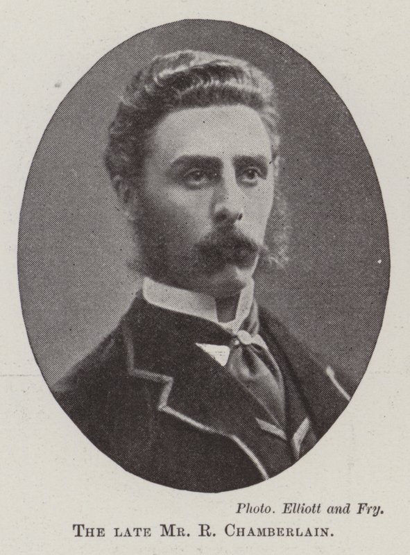 Zmarły pan R. Chamberlain autorstwa English Photographer