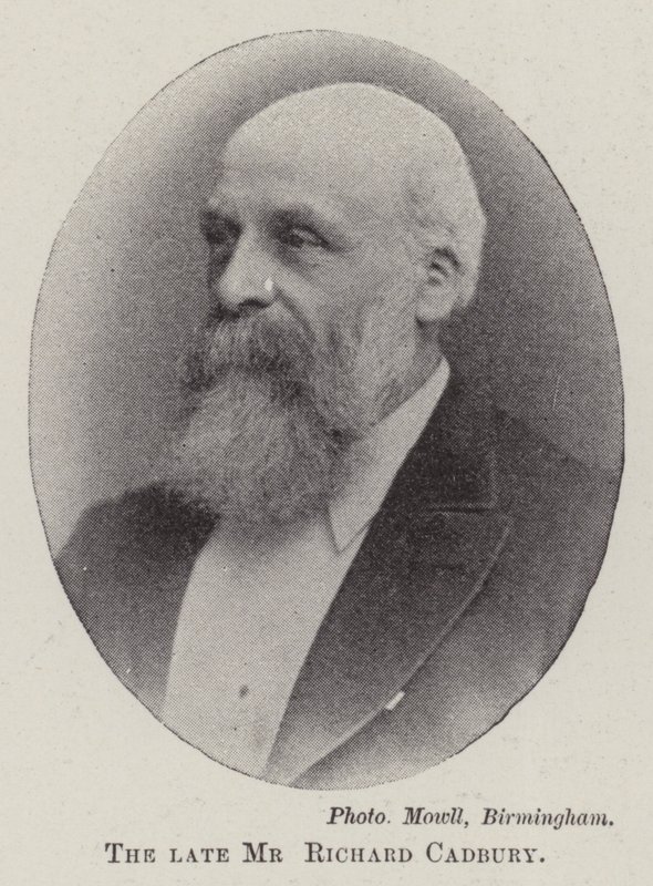 Nieżyjący już pan Richard Cadbury autorstwa English Photographer