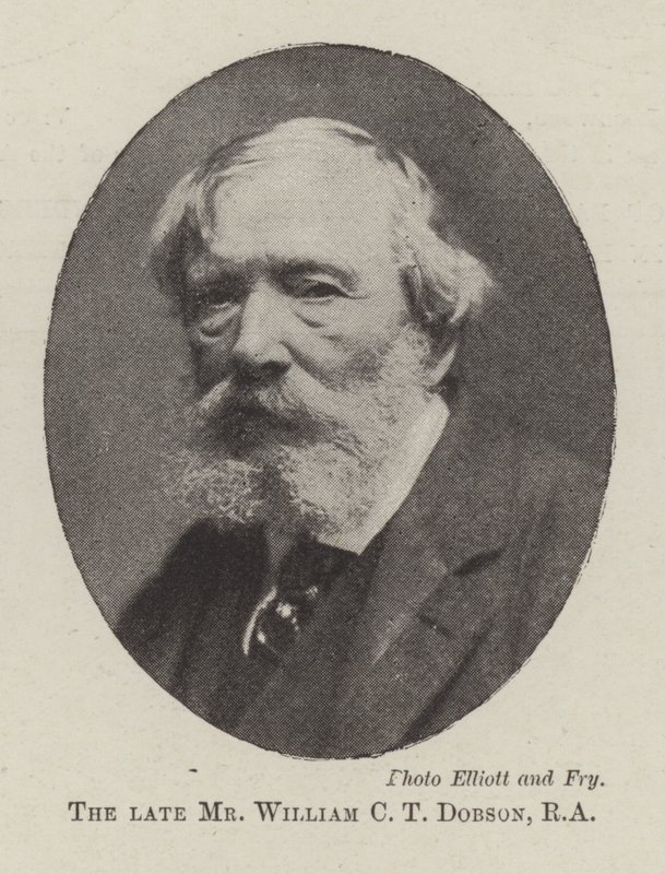 Nieżyjący już pan William CT Dobson, RA autorstwa English Photographer
