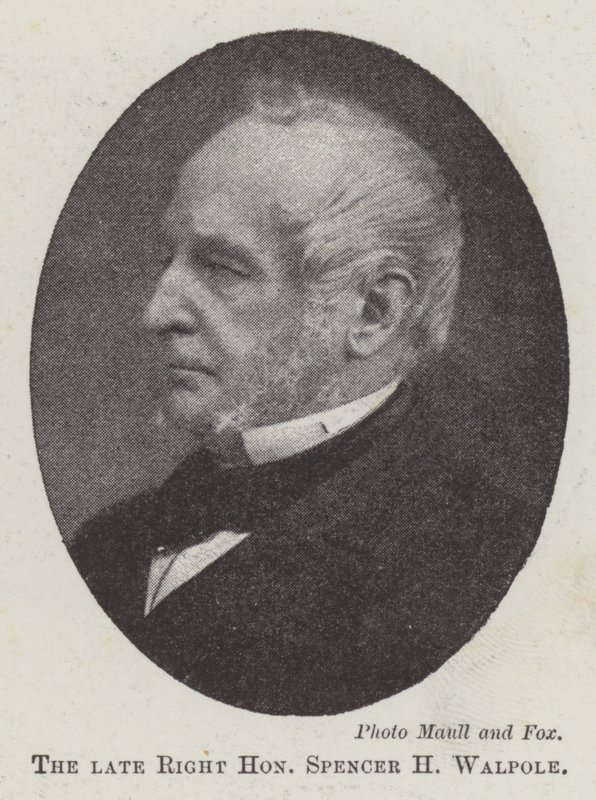 Nieżyjący już szanowny Spencer H Walpole autorstwa English Photographer