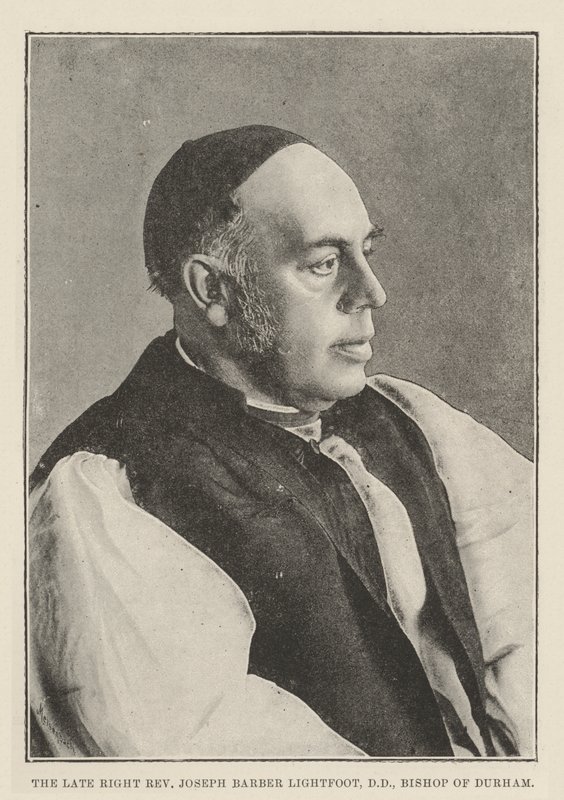 Nieżyjący wielebny Joseph Barber Lightfoot, DD, biskup Durham autorstwa English Photographer