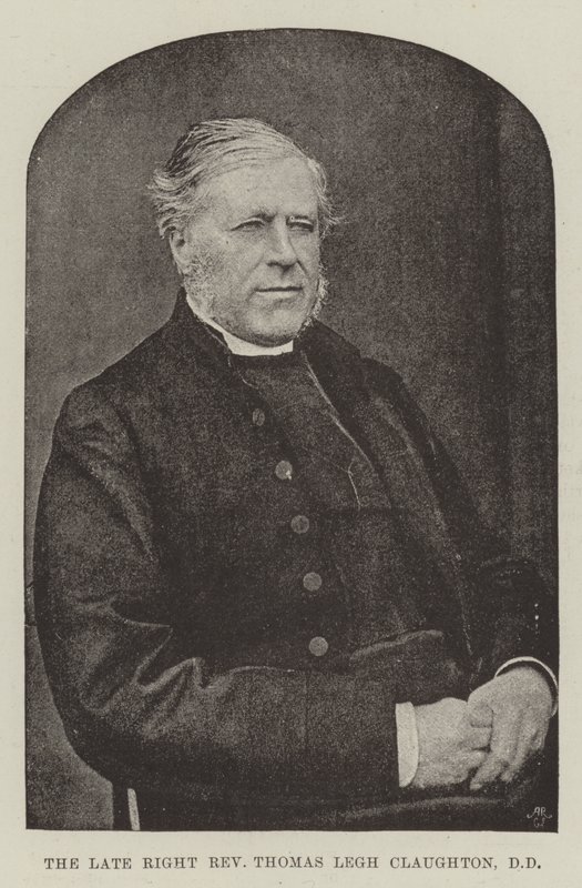 Nieżyjący prawy wielebny Thomas Legh Claughton, DD autorstwa English Photographer