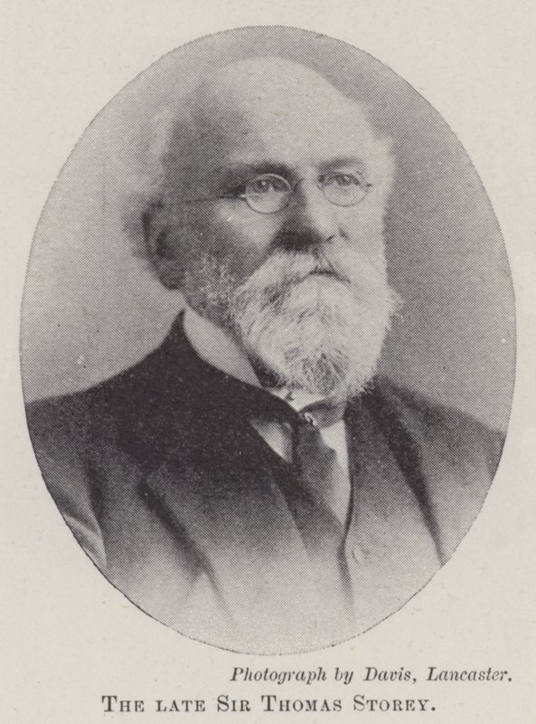 Nieżyjący Sir Thomas Storey autorstwa English Photographer