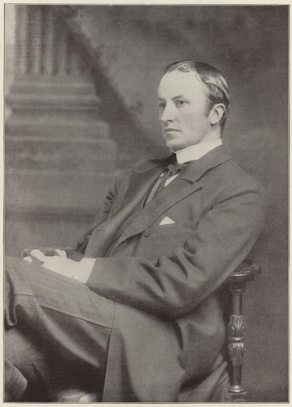 Właściwy honor George Nathaniel Curzon autorstwa English Photographer