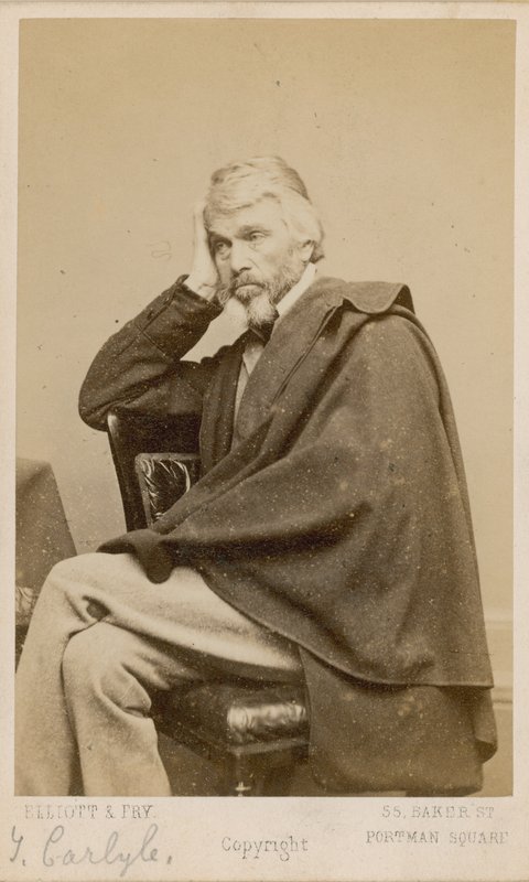 Thomas Carlyle autorstwa English Photographer