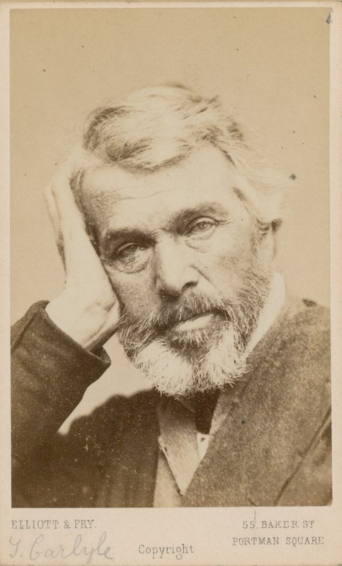 Thomas Carlyle autorstwa English Photographer