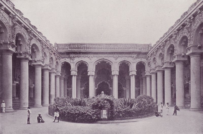 Pałac Thirumalai Nayak, Madurai autorstwa English Photographer