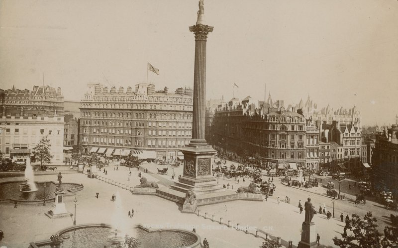 Trafalgar Square, Londyn autorstwa English Photographer