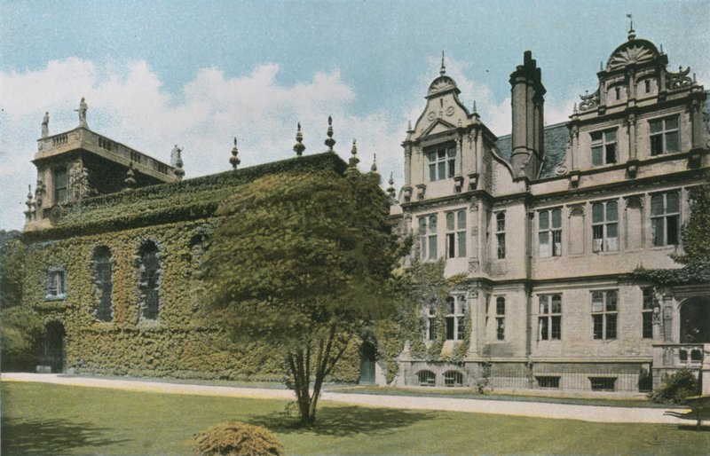 Trinity College i Dom Prezydentów autorstwa English Photographer