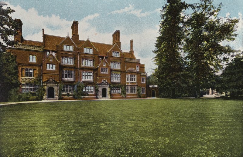 Trinity Hall, blok Latham autorstwa English Photographer