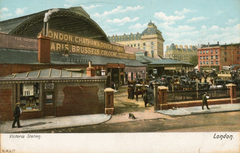 Victoria Station, Londyn autorstwa English Photographer