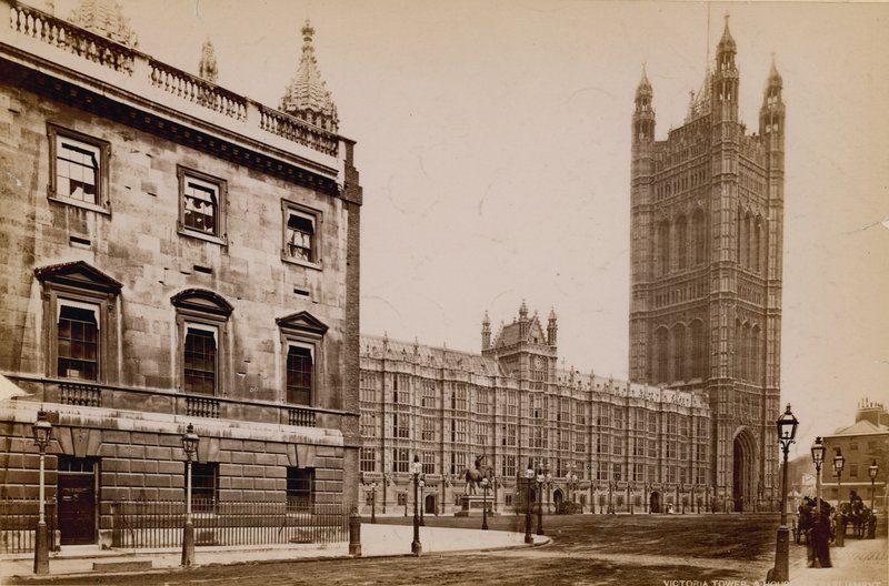 Victoria Tower Houses of Parliament autorstwa English Photographer