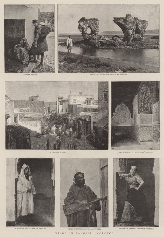 Widoki w Tanger, Maroko autorstwa English Photographer