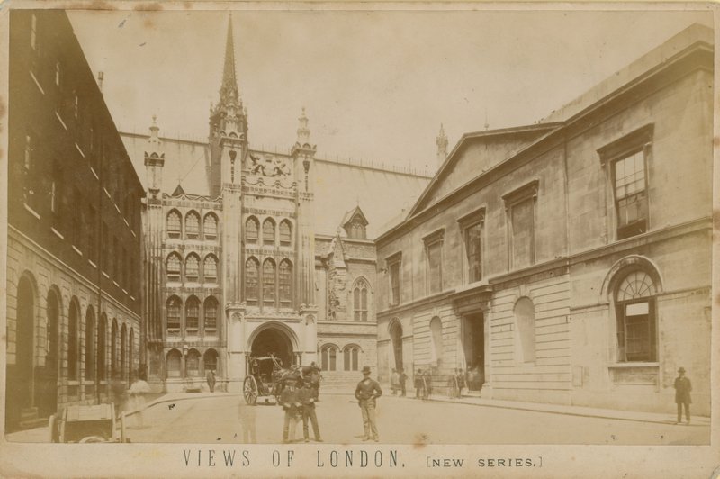Widoki na Londyn: Guildhall autorstwa English Photographer
