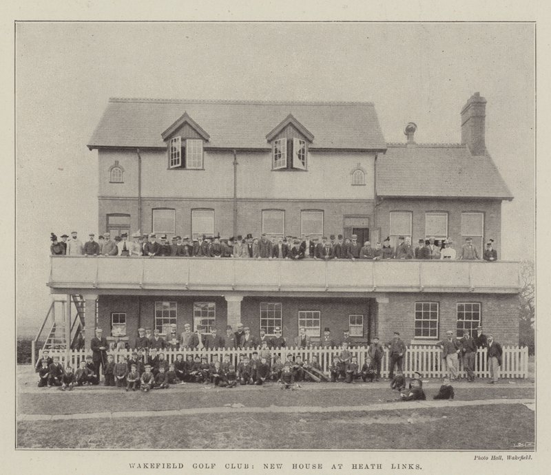 Wakefield Golf Club, Nowy Dom w Heath Links autorstwa English Photographer