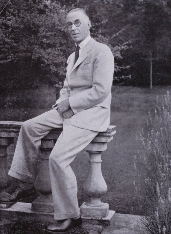 Warwick Deeping (zdjęcie czarno-białe) autorstwa English Photographer