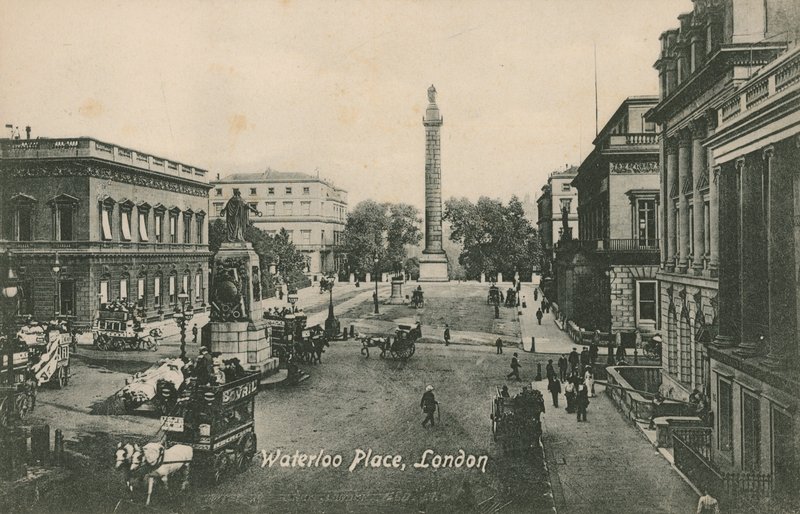 Waterloo Place, Londyn autorstwa English Photographer