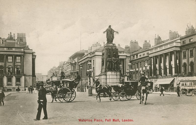 Waterloo Place, Pall Mall, Londyn autorstwa English Photographer
