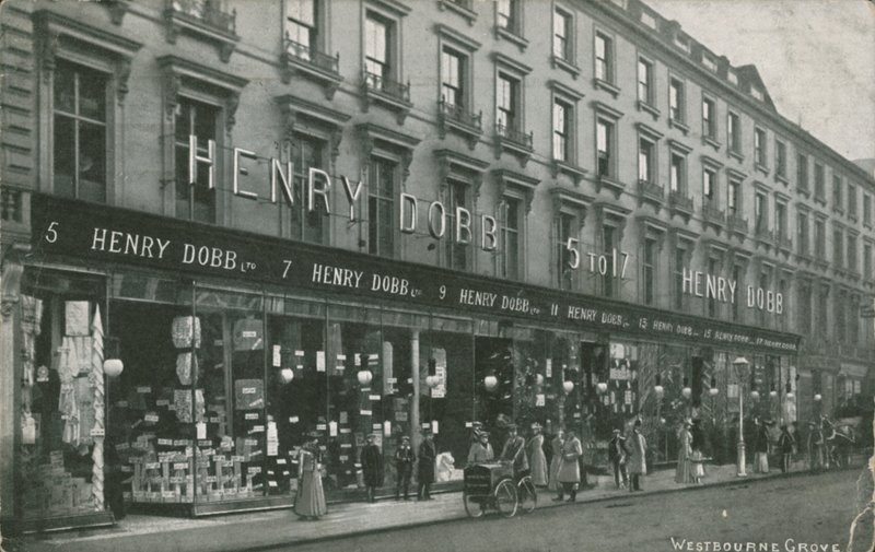 Westbourne Grove, Bayswater, Londyn autorstwa English Photographer