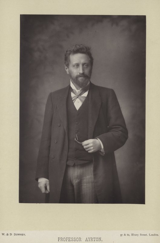 William Edward Ayrton autorstwa English Photographer