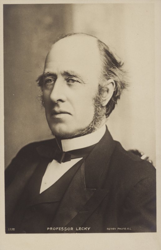 William Edward Hartpole Lecky (1838-1903), irlandzki historyk i teoretyk polityki autorstwa English Photographer
