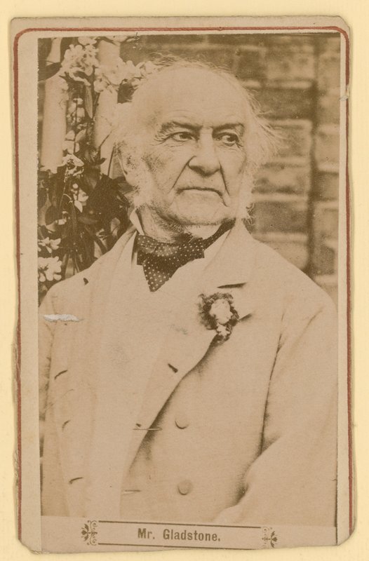 William Ewart Gladstone autorstwa English Photographer
