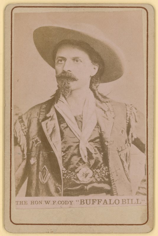 William F Cody, Buffalo Bill autorstwa English Photographer