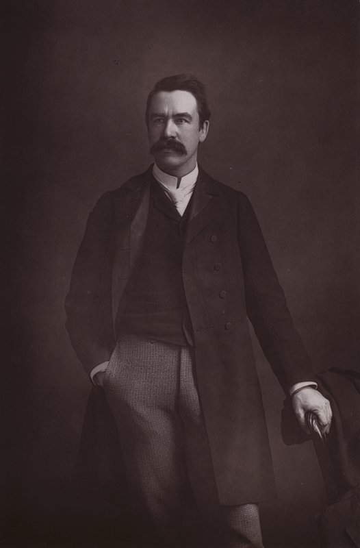 William Martin Conway, angielski krytyk sztuki, polityk i alpinista autorstwa English Photographer