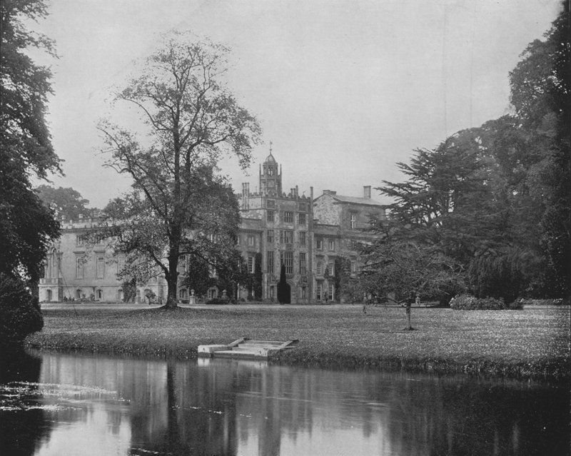Wilton House (zdjęcie czarno-białe) autorstwa English Photographer